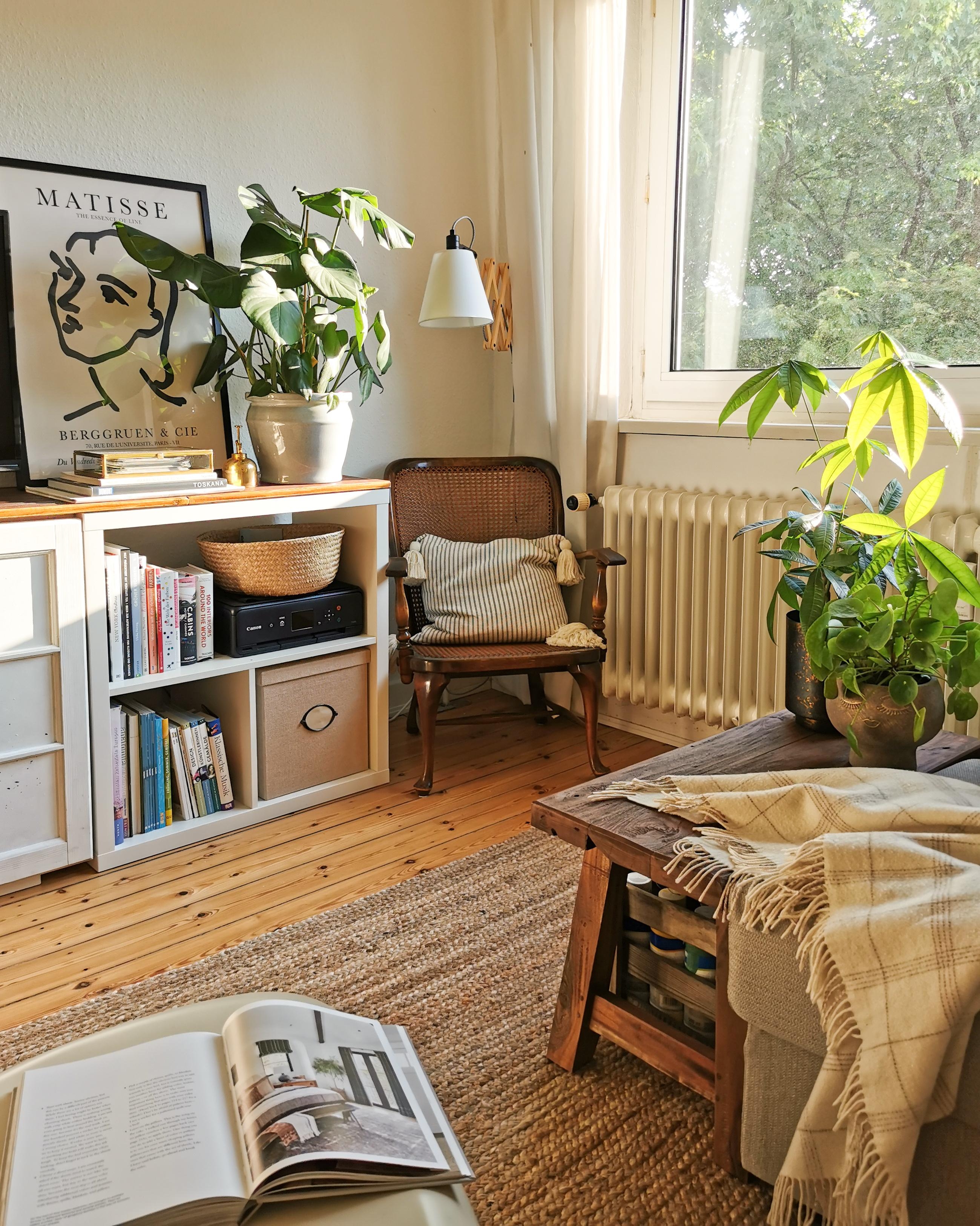  🌞🌿 #wohnzimmer #livingroom #wienergeflecht #pflanzenliebe #monstera #sonnenschein #naturalliving #kleinewohnung 