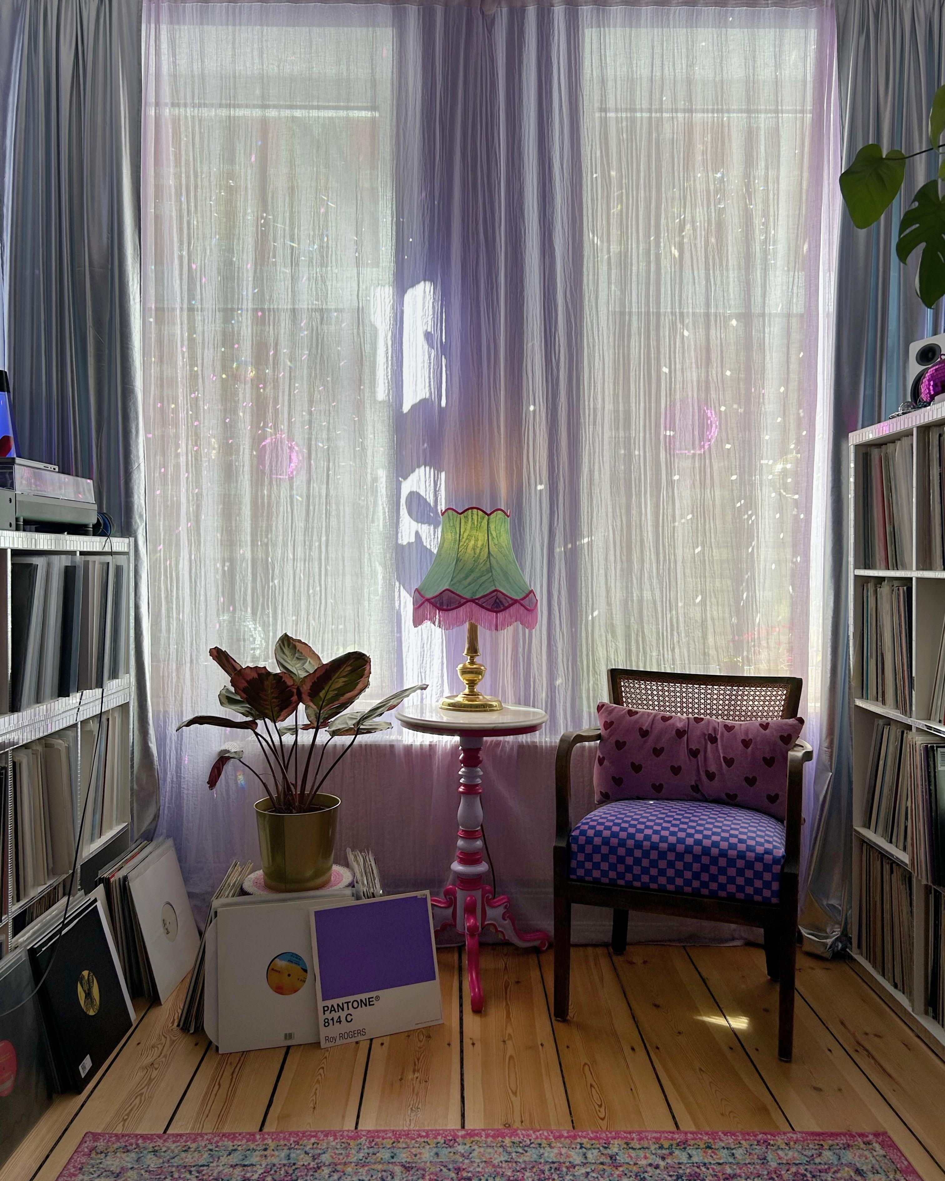 Alles upcycling #diy #purple #wohnnzimmer #disco #vintage #upcycle
