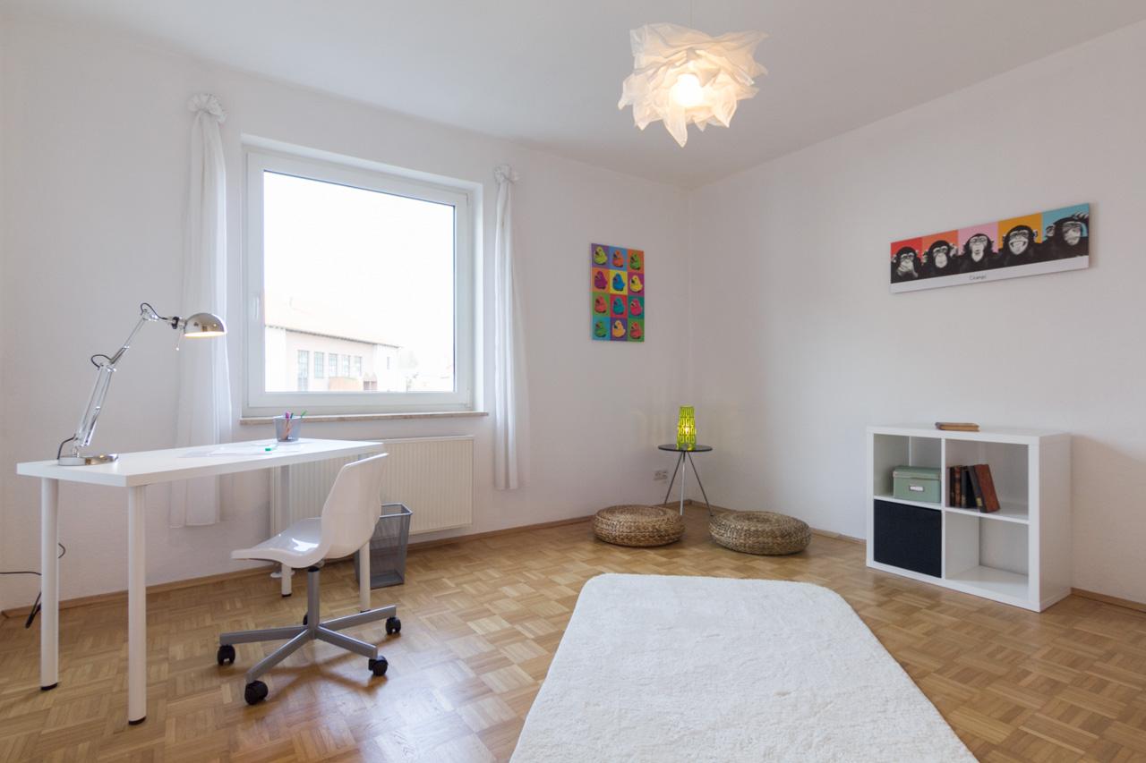 Arbeitszimmer nachher #gästezimmer #arbeitszimmer ©Florian Gürbig / Immotion Home Staging