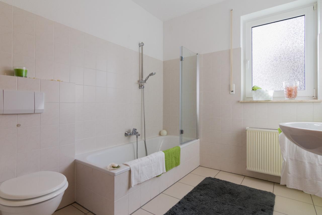 Bad nachher #bad #badezimmer ©Florian Gürbig / Immotion Home Staging