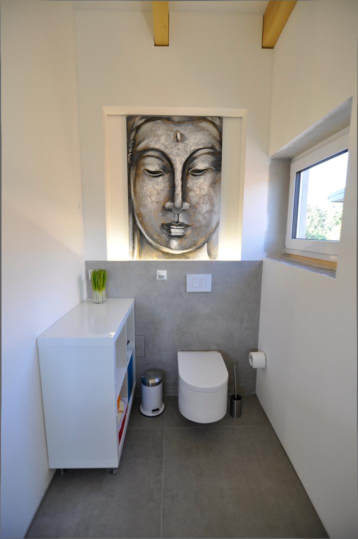 Badezimmer in Beton Cire - Purismus Pur #bad ©elias-online.de