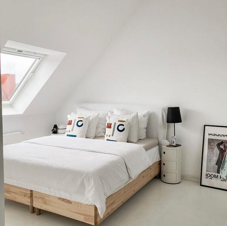#bedroom #schlafzimmer #minimalliving #skandiliving #allwhite