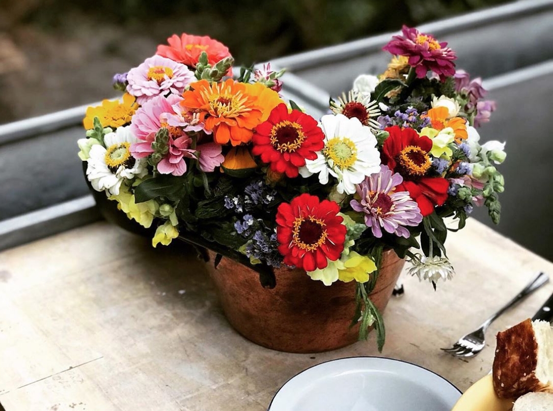 Die beste Sommer-Deko für laue Grillabende! 🌸🌸 #outdoorweek #Sommerblumen #FreshFlowerFriday #flowers #Blumen