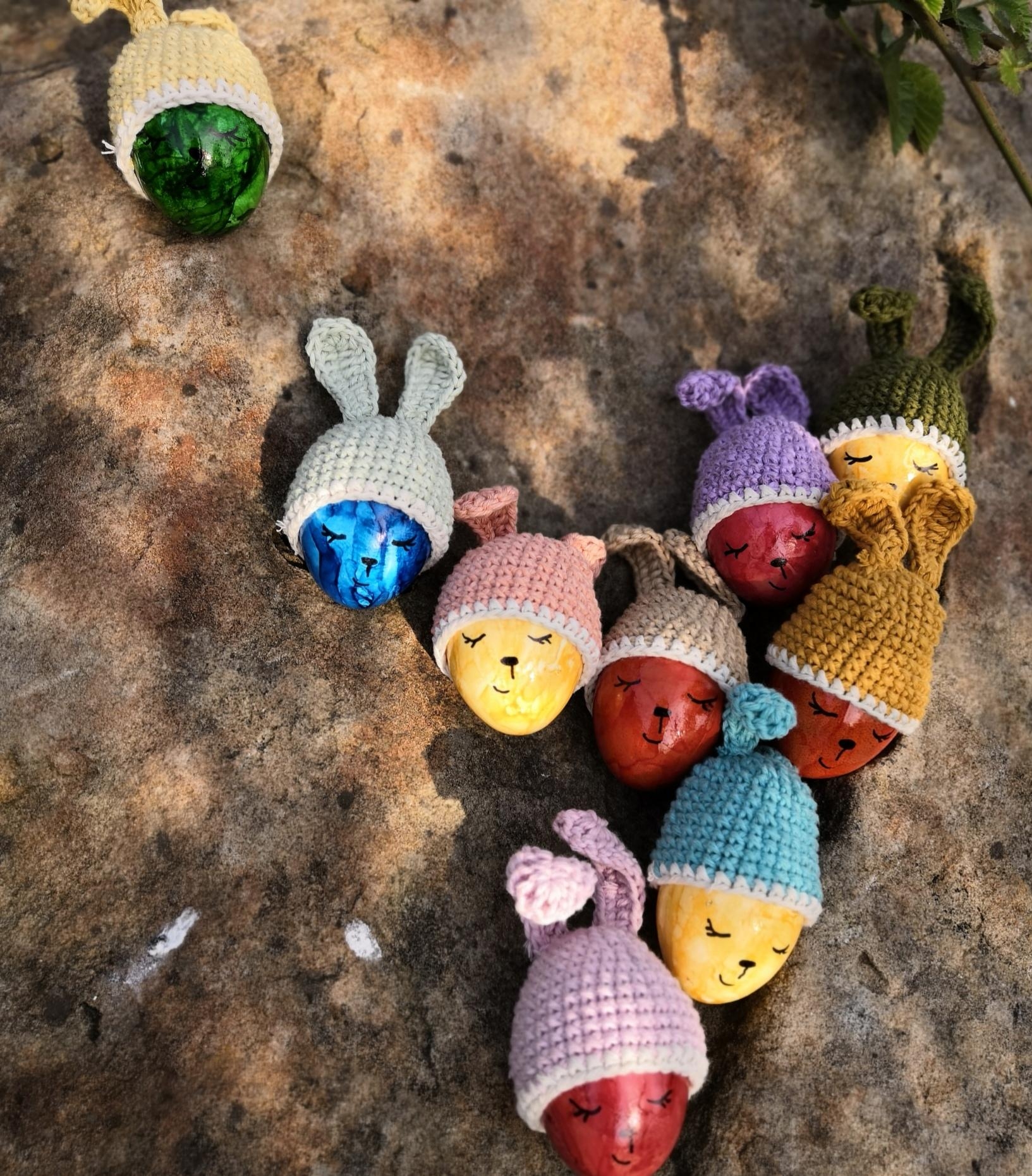 #eastergifts #crochet #handmade #ostereier #tasign #selfmade frohe ostern🎈