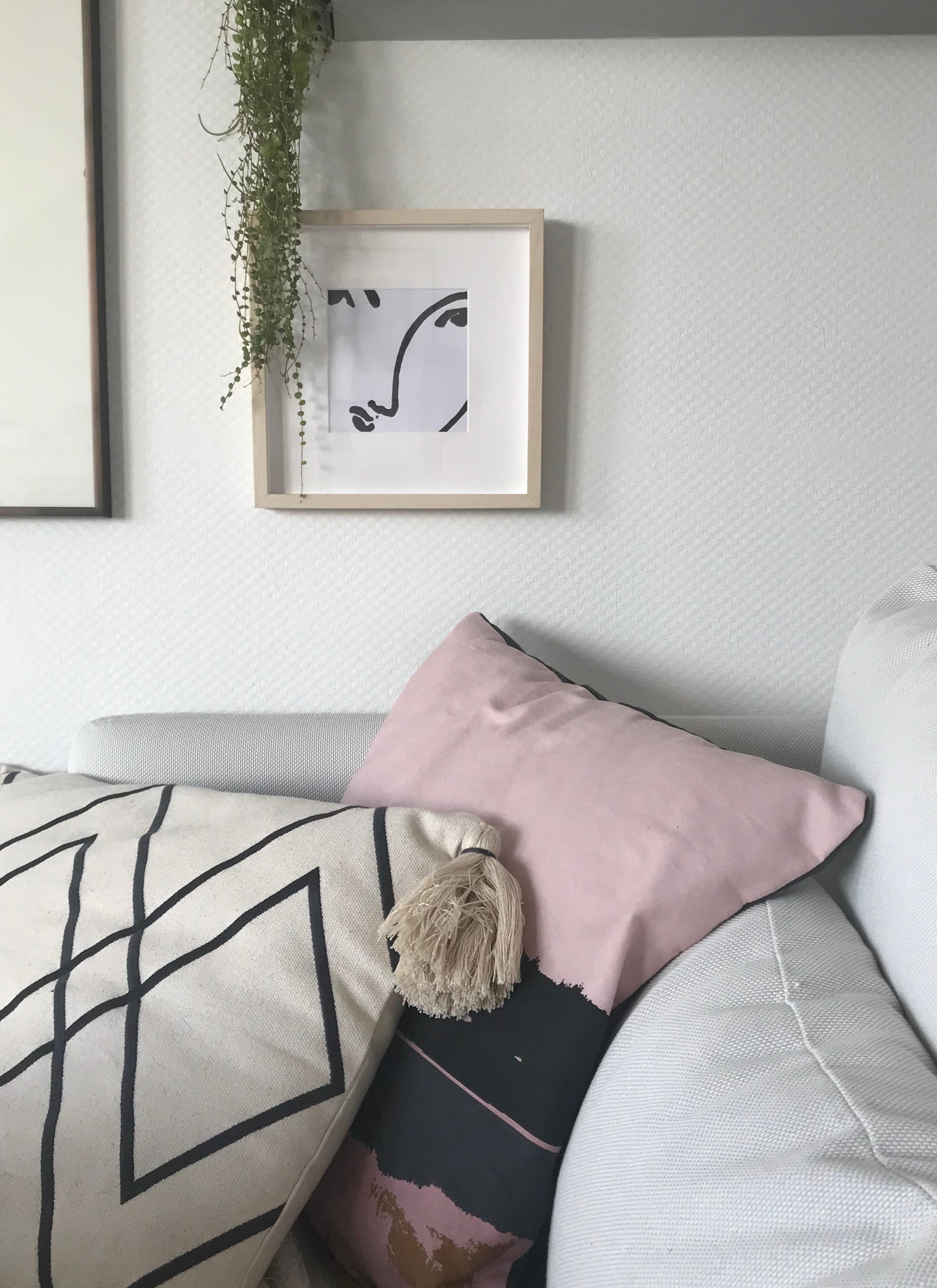 Ein kleines Matisse#diy hängt jetzt im #wohnzimmer