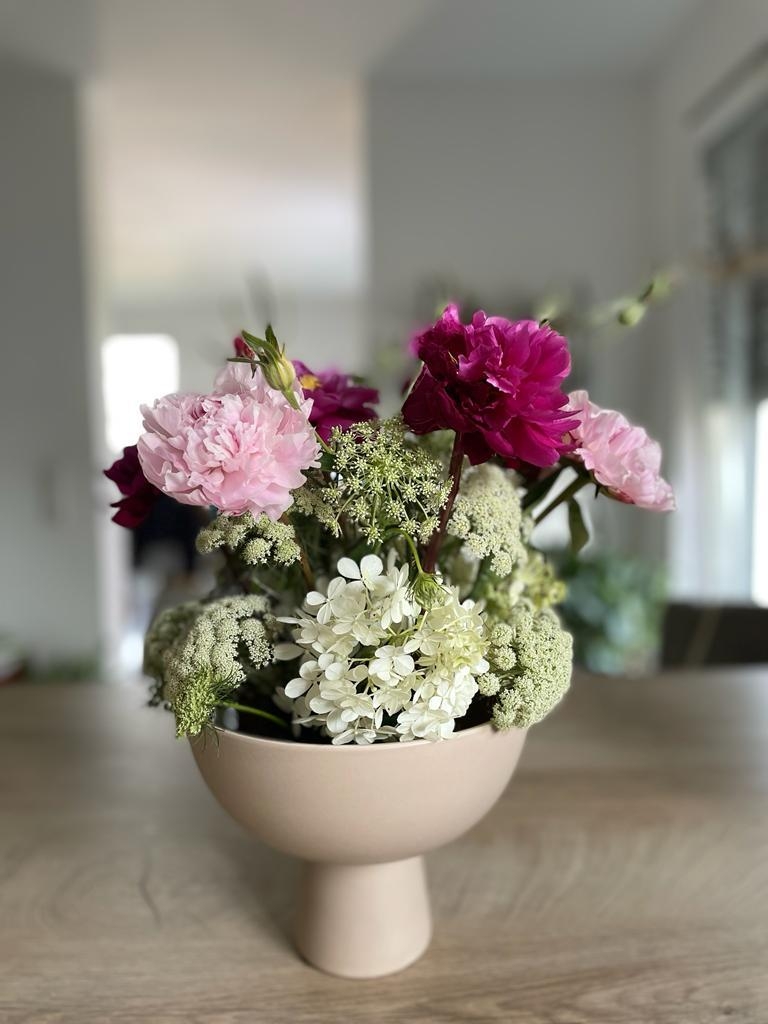 #flowermonday #selfmade #flowers #bowl #diy