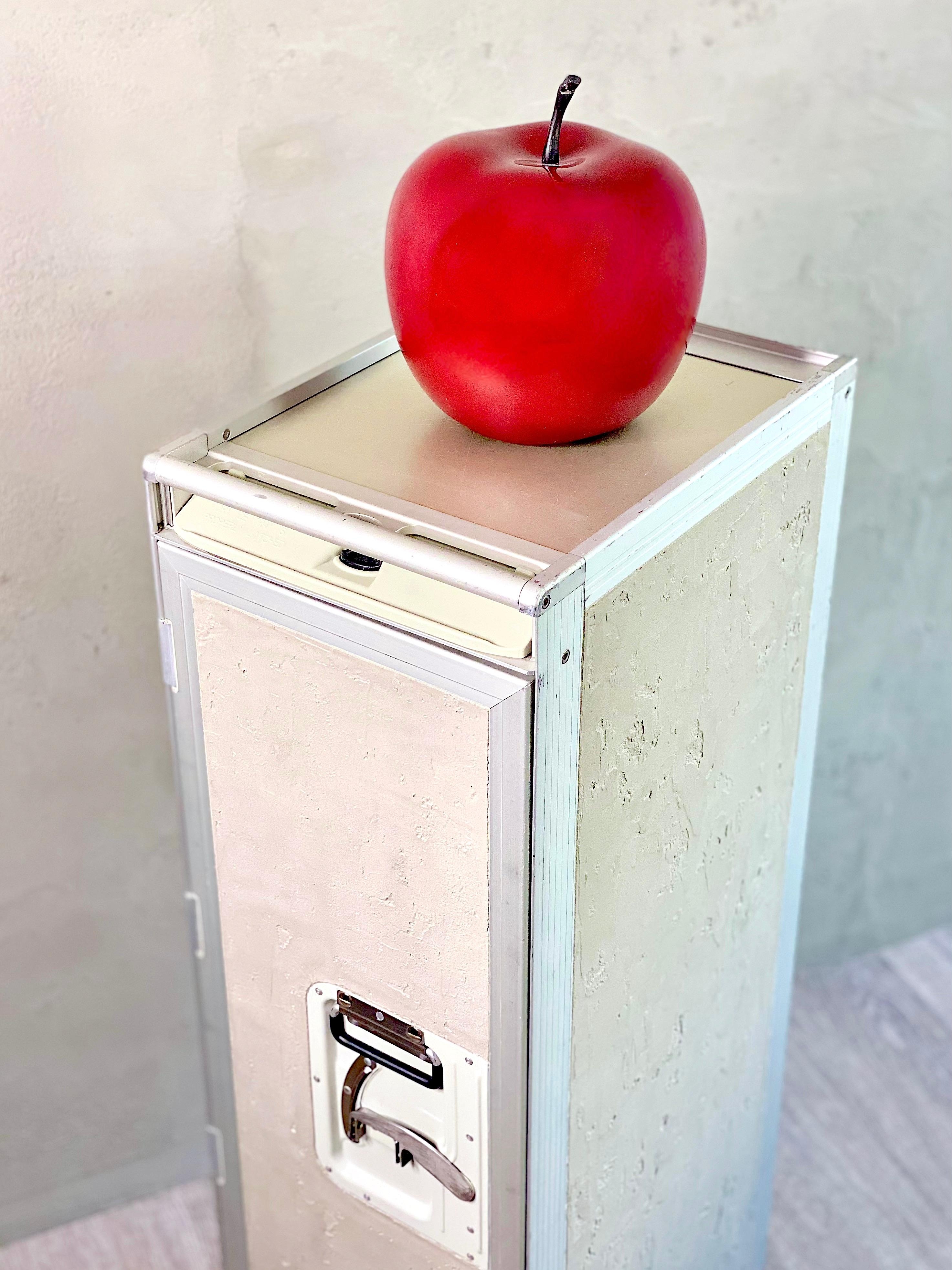 fresh as an apple #flugzeugtrolley #design #upcycling #betonmineral #bordbar #smart