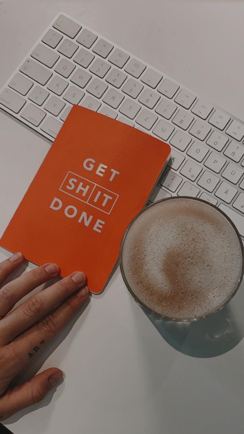 get shit done. #notizbuch #todos #office