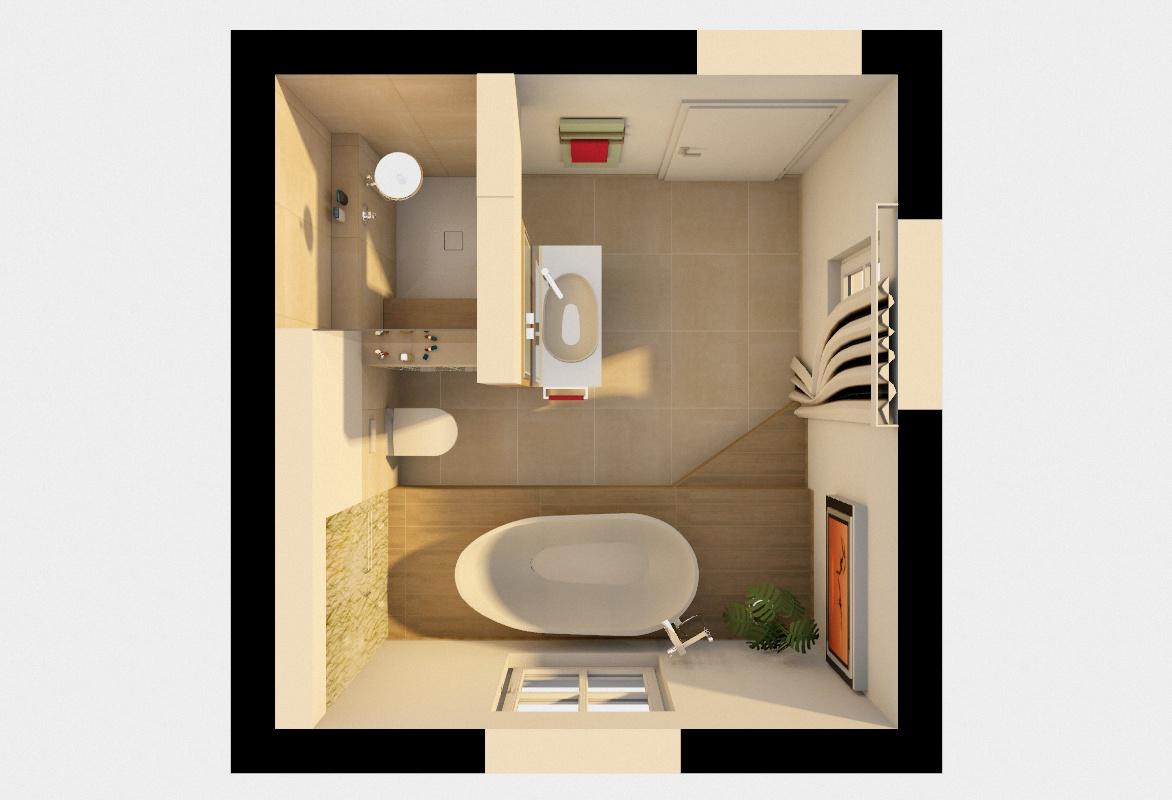 Grundriss 3D Badezimmer #grundriss #badezimmergrundriss ©my lovely BATH Planer