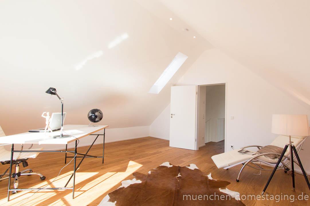 Hochwertiges Arbeitszimmer #einrichtungsberatung ©Münchner Home Staging Agentur