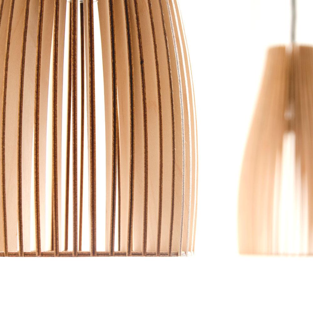 Holz Lampen IUMI DESIGN #esstischbeleuchtung ©IUMI DESIGN 2015