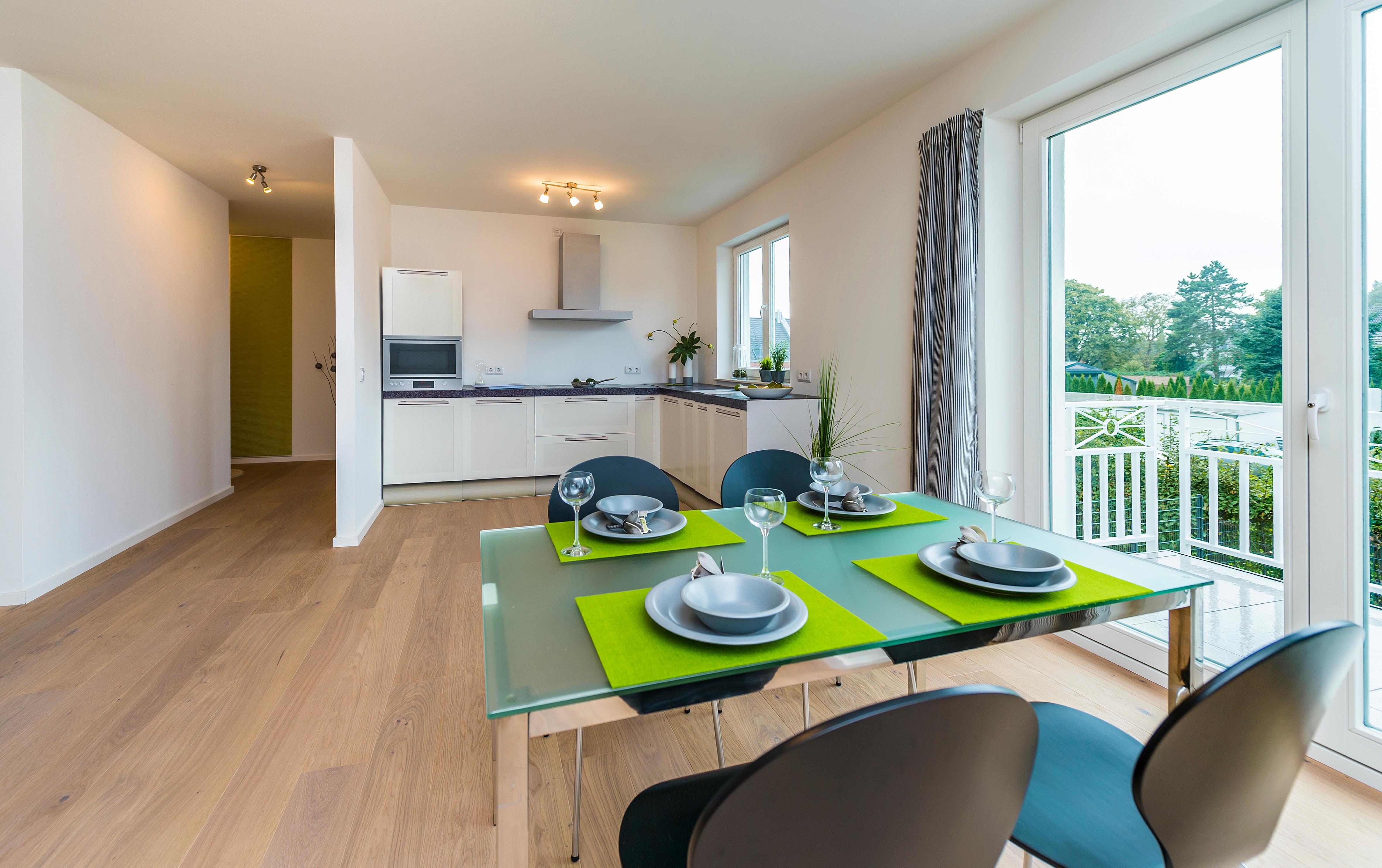 Home Staging - Küche/Essbereich #küche ©raumessenz homestaging