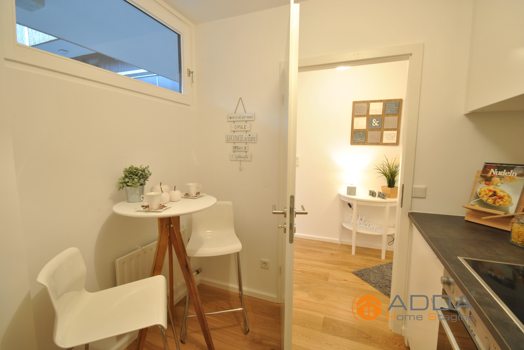 Küche nach ADDA Homestaging #raumgestaltung ©ADDA Homestaging