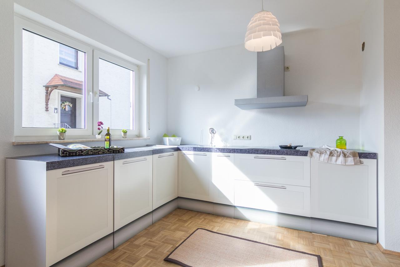Küche nachher #küche ©Florian Gürbig / Immotion Home Staging