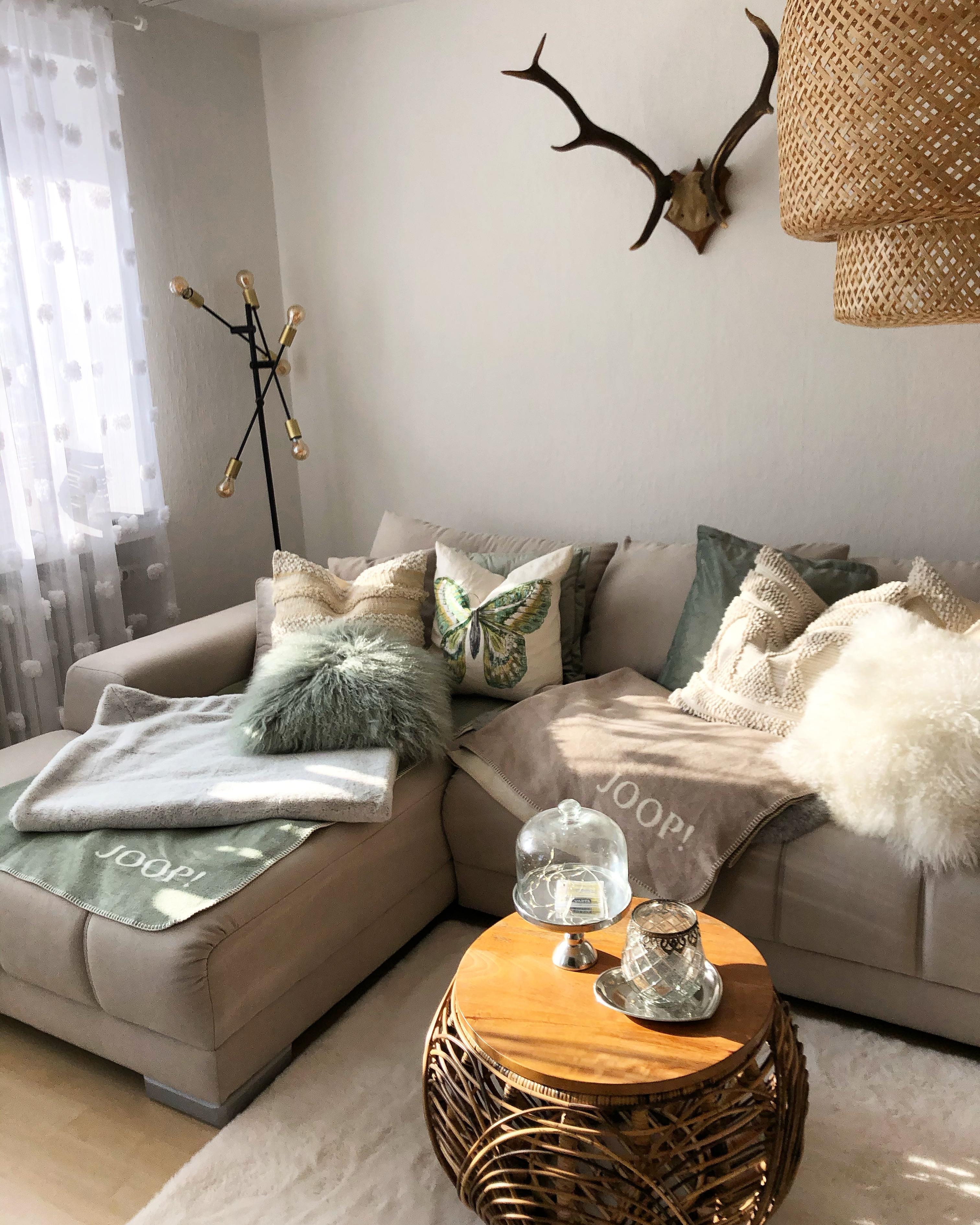 Lieblingsraum 🦌 #wohnzimmer #livingroom #couchliebt #couchstyle #landhausstil #bohostyle #shabbychic
