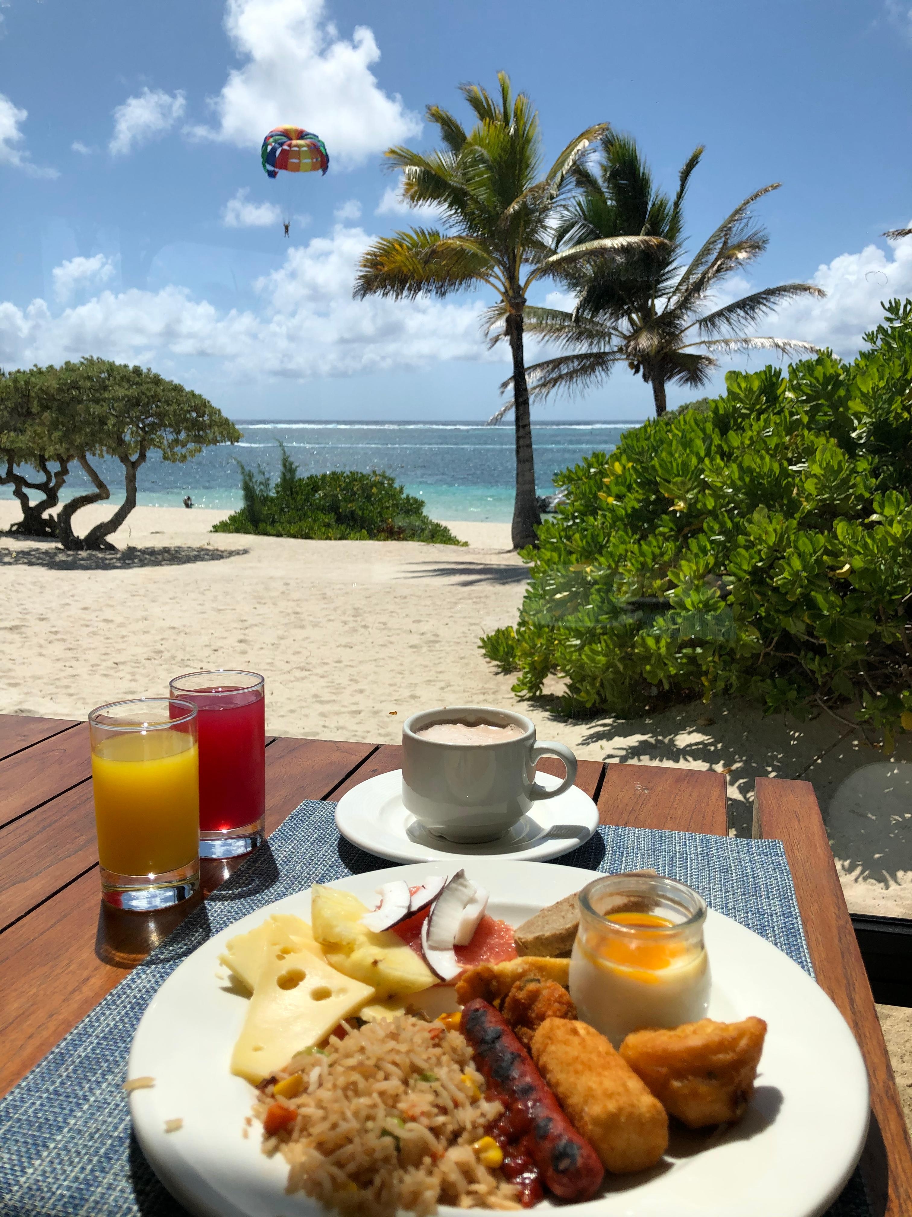 #mauritius #travel #paradise #BreakfastWithAView
