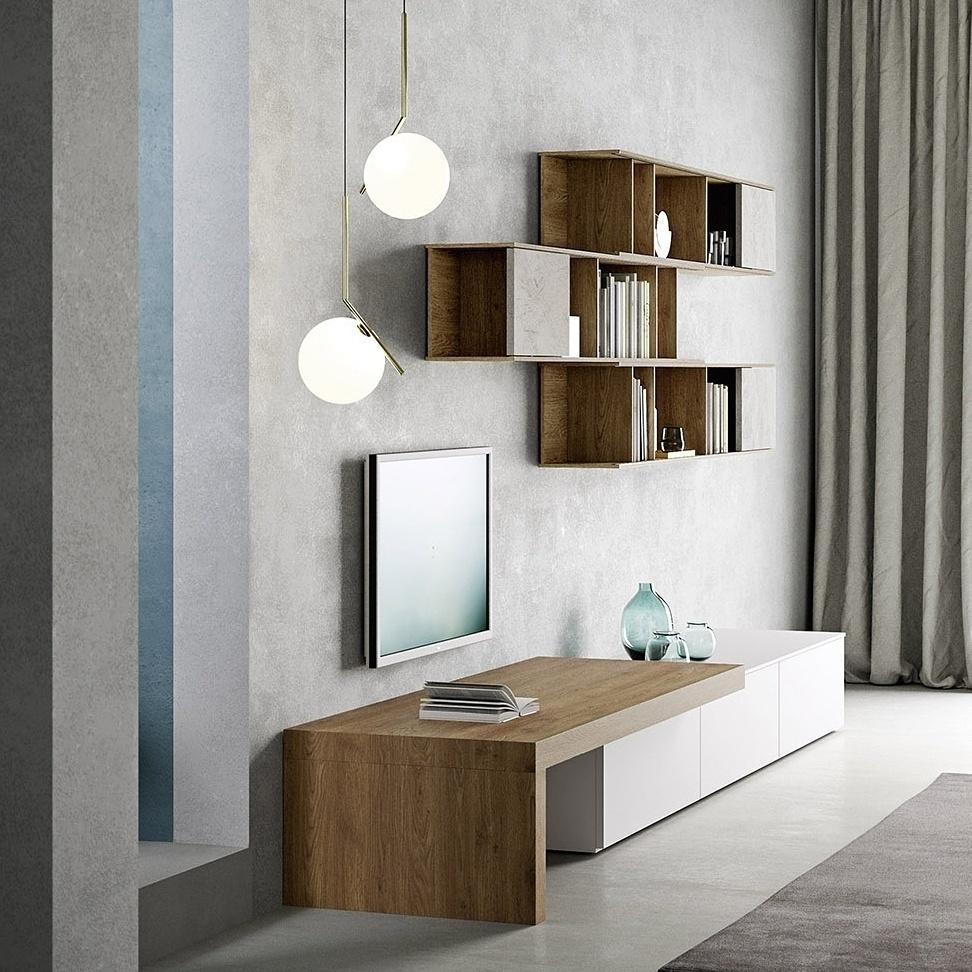 Minimalistische #Wohnzimmer von Novamobili #interior #lowboard