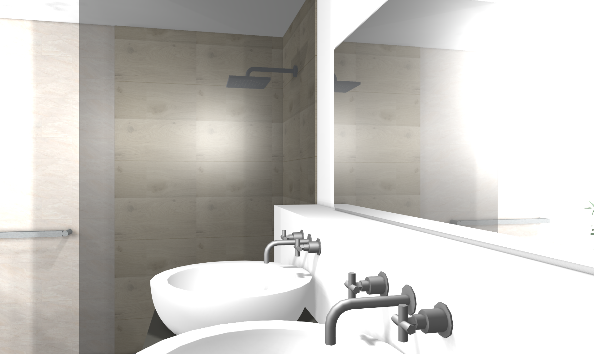 Modernes Badezimmer mit freistehender Badewanne #badezimmer ©www.wohnly.com