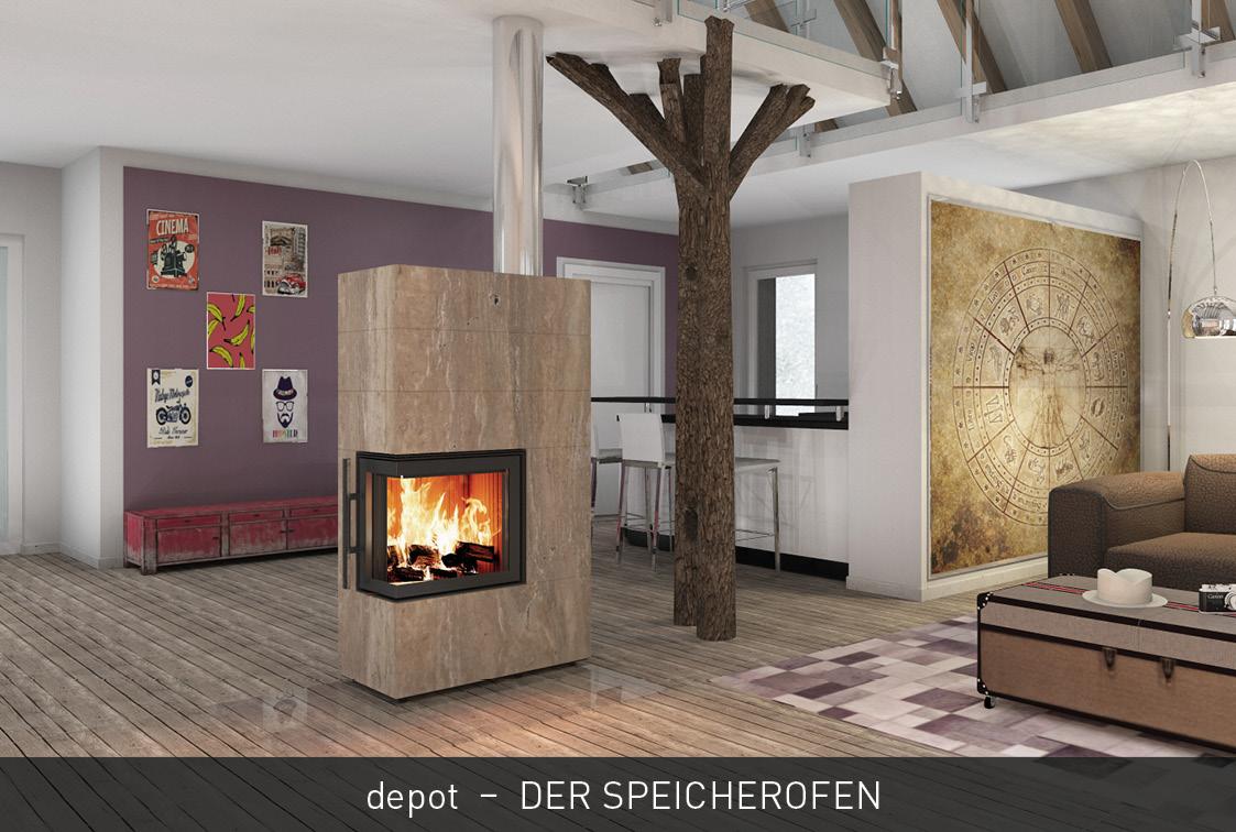 monolith depot - Der Speicherofen #naturstein #extravagant #stylisch ©CB stone-tec GmbH