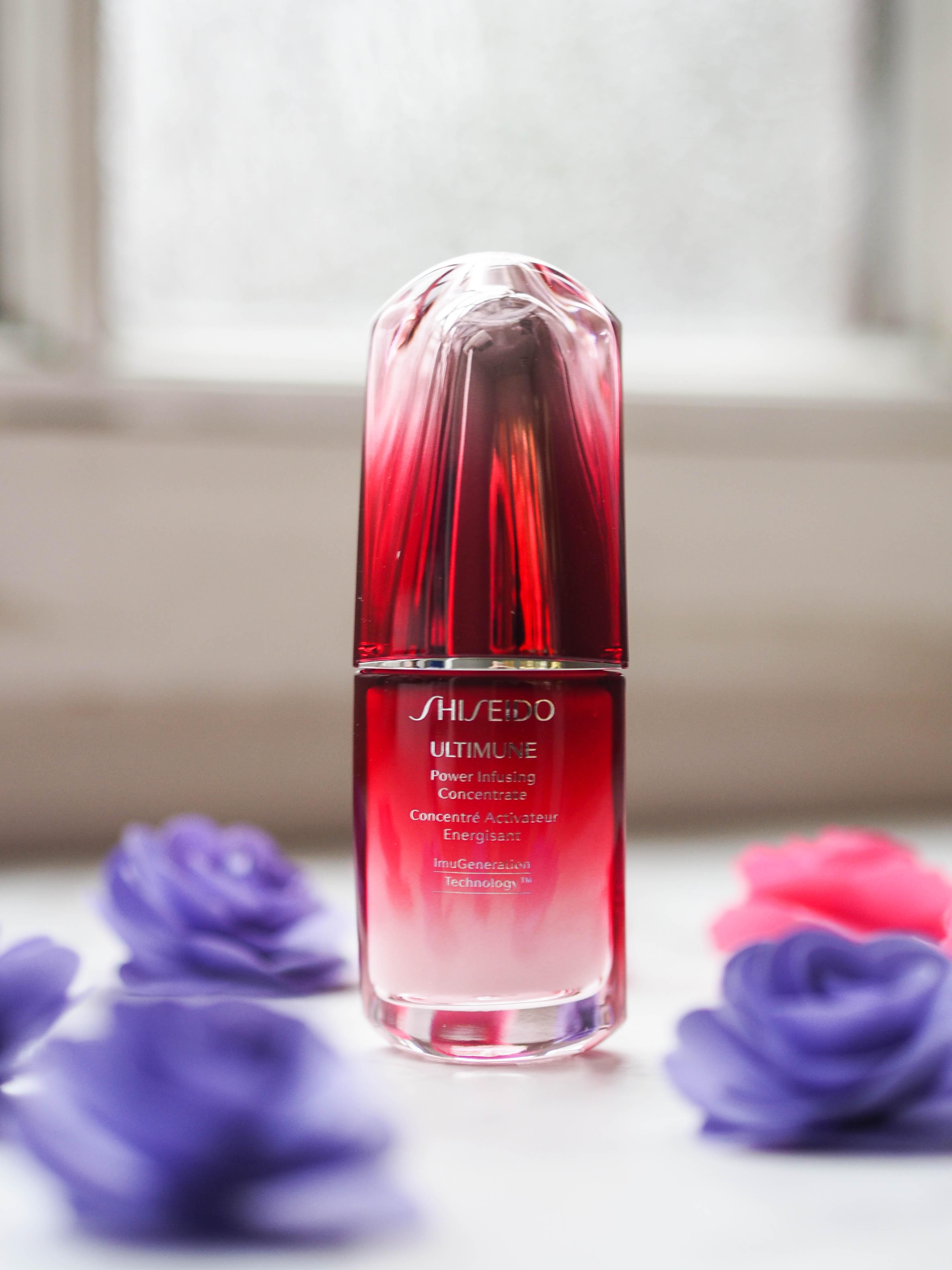 Pflegewunder: 2 Pumpstöße des schützenden Konzentrats Shiseido reichen für die Pflege aus #beautylieblinge #shiseido
