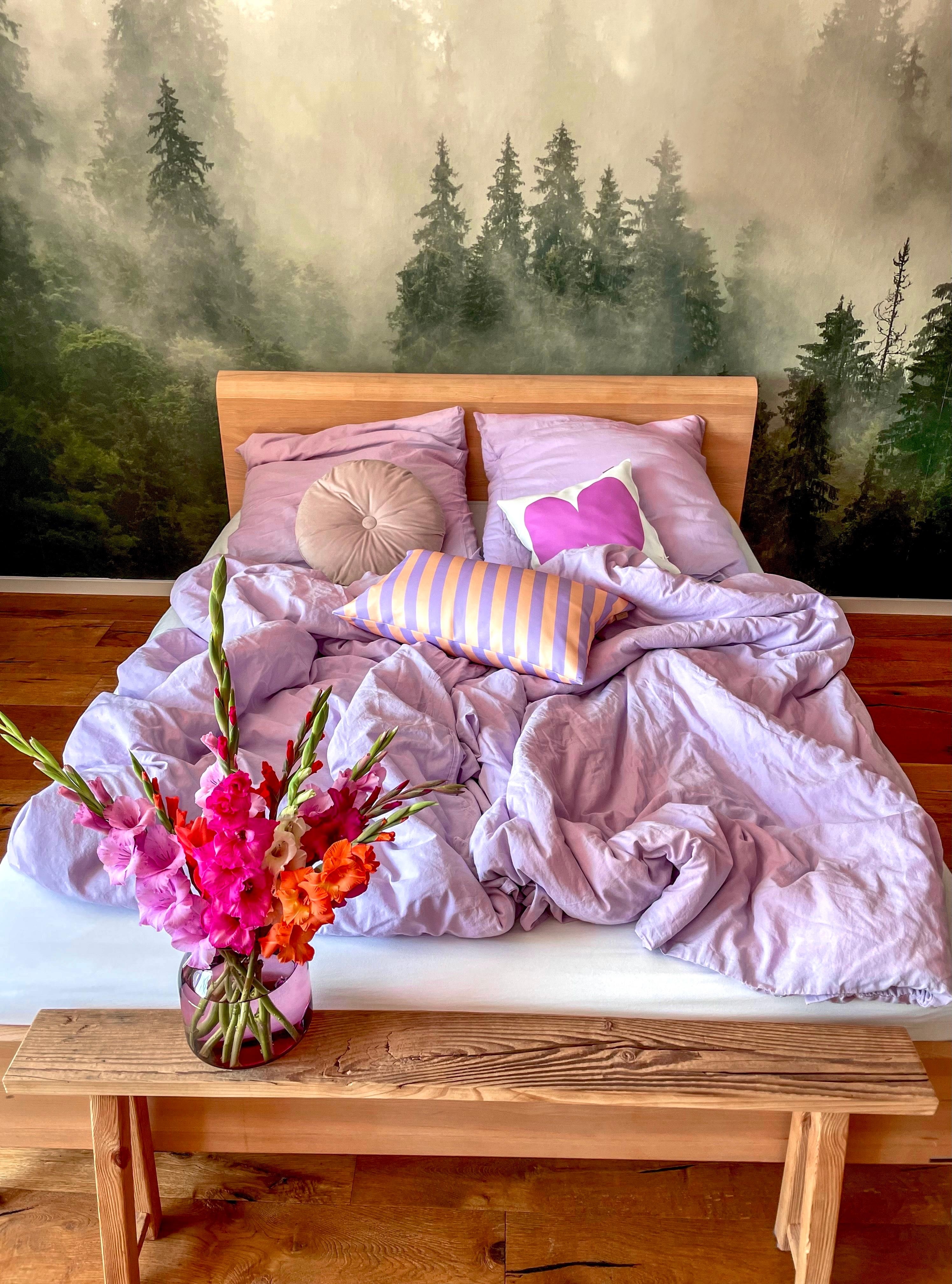 #purple #fototapete #flieder #lila #schlafzimmer #bedroom #tapete #wallpaper #wohnen