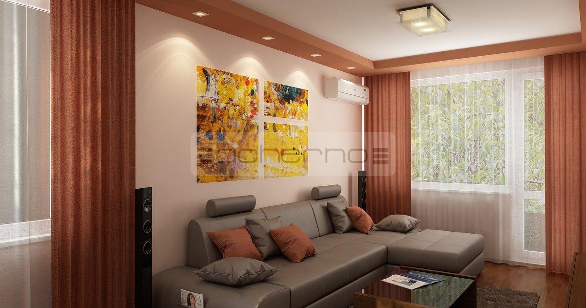 Raumgestaltung Ideen in warmen Erdtönen #wohnzimmer #raumdesign #raumgestaltung #innenarchitektur ©Acherno