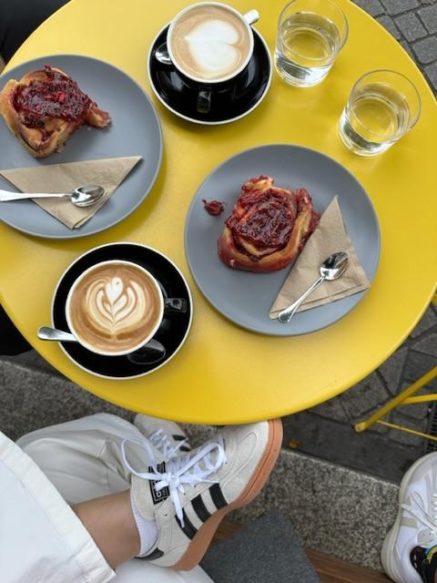 #rostock #zimtschnecken #vanillehimbeere #coffee #adidas #summer 