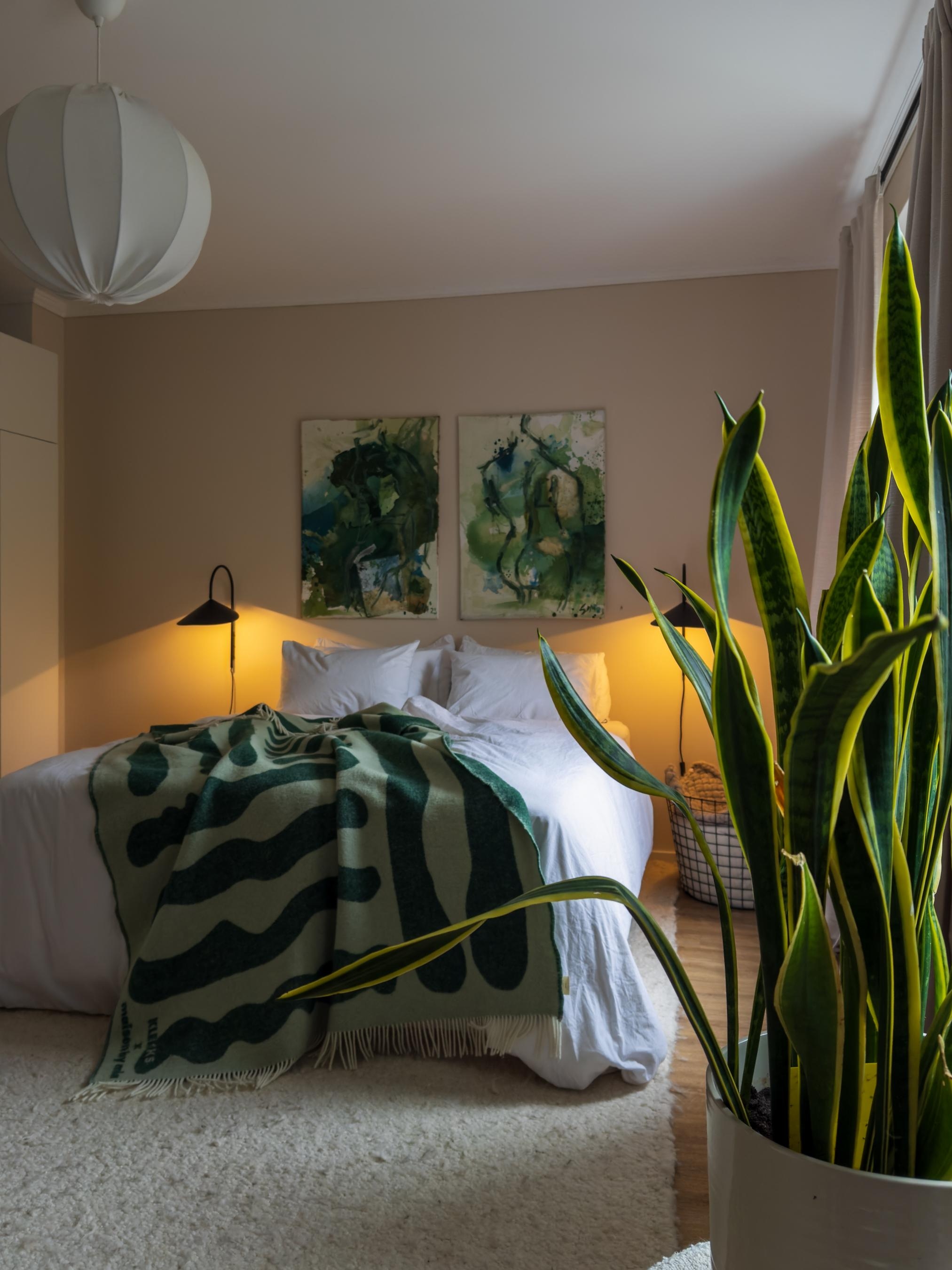 #schlafzimmer #grünetöne #gemütlich #couchstyle 