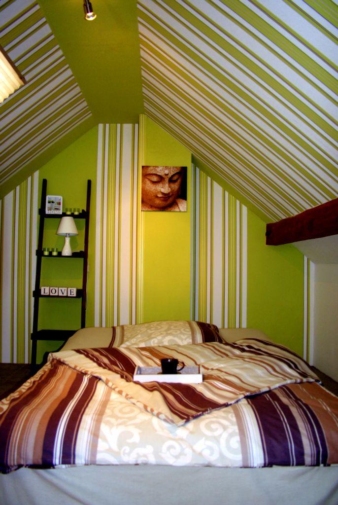 Schlafzimmer nachher #schlafzimmerwandgestaltung ©Wohnausstatter