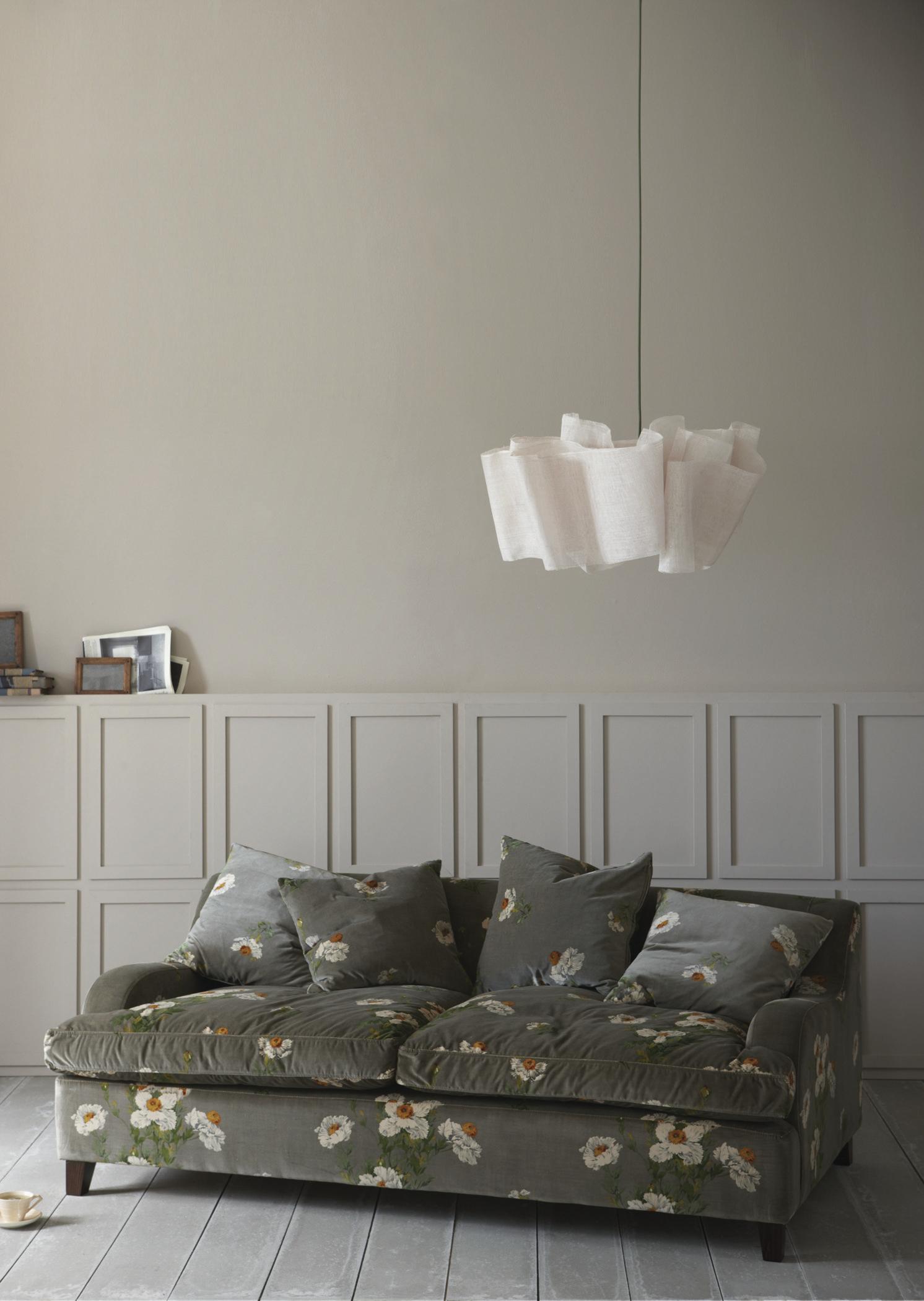 Sofa mit Blumenmuster #blumensofa ©Pinch Design