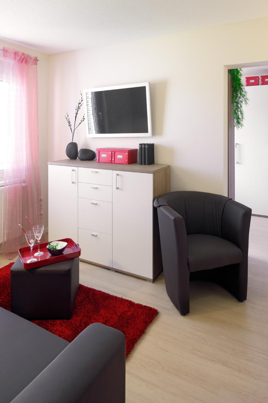 Studenten-Apartment #wohnzimmer ©PROJECT FLOORS GmbH