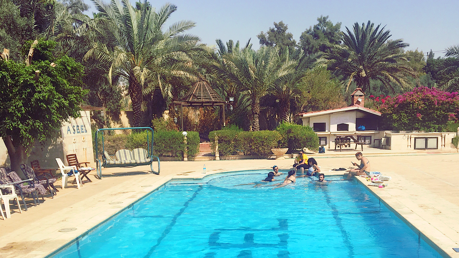 Throwback zur Pooltime im 40° heißen Jordanien
#pool #sommer #hollywoodschaukel
