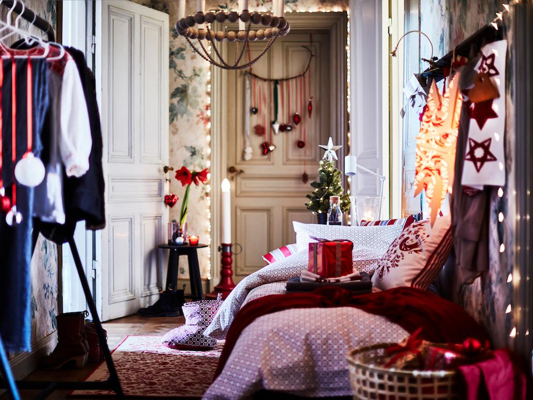 Weihnachtlich dekorierter Flur #ikea #weihnachtsdeko ©Inter IKEA Systems B.V. 2016