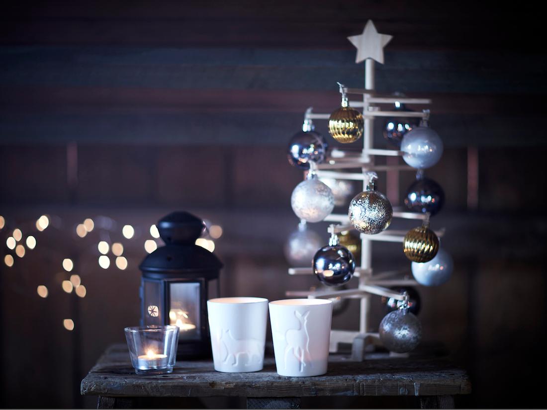 Weihnachtliche Kerzenhalter #windlicht #weihnachtsdeko ©Inter IKEA Systems B.V. 2016