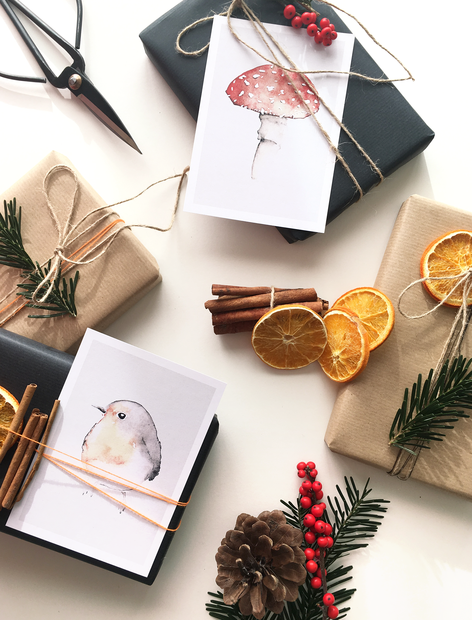Weihnachtskarten, selbstgemacht, aus meinem DaWanda Shop :) #diy #weihnachten #postkarten #hygge #geschenke #handmade