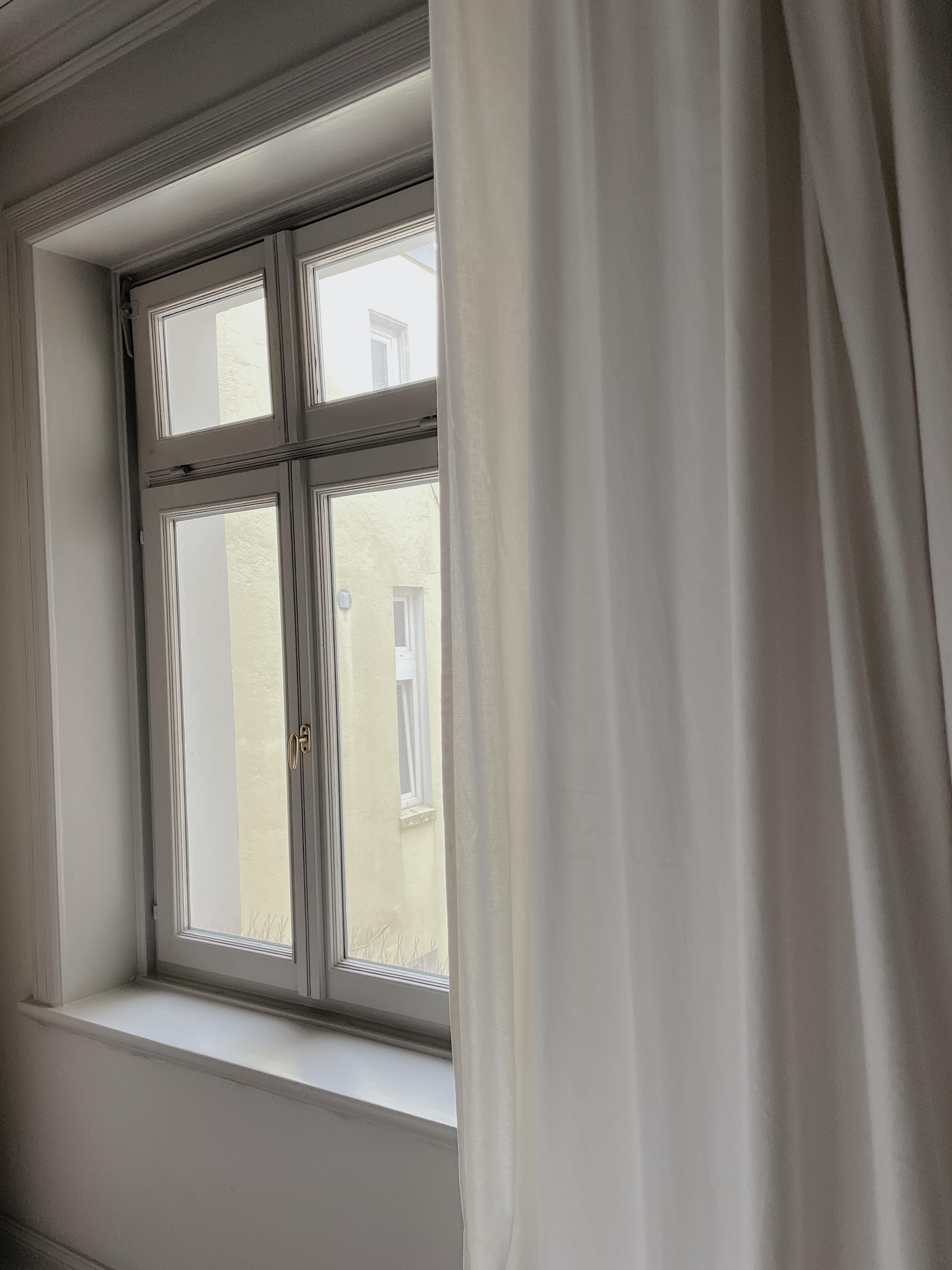 #window #curtain #ikea #altbau #nordicliving