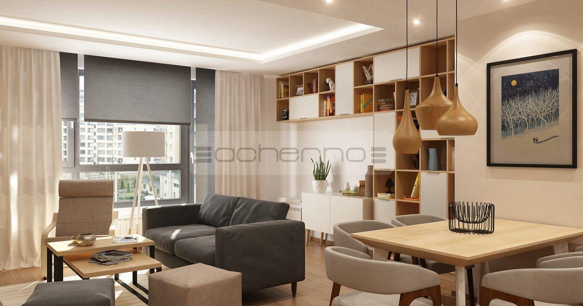 Wohnen im skandinavischen Raumdesign #wohnzimmer #raumgestaltung #skandinavischesdesign #innenarchitektur ©Acherno