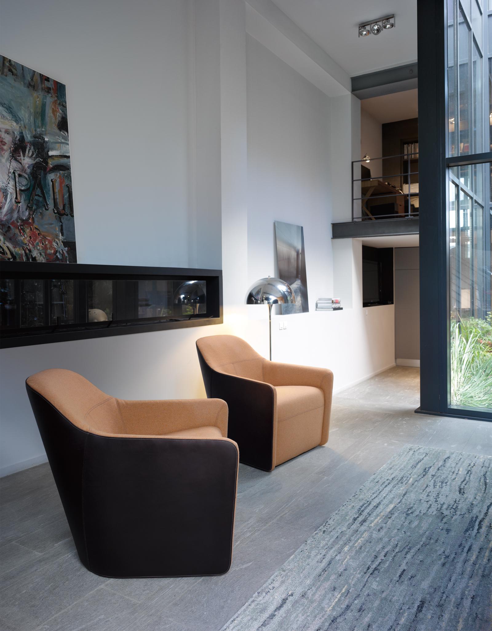Wohnzimmer #aufbewahrung #sessel #stehlampe #sideboard ©Walter Knoll, Designer: Foster + Partners