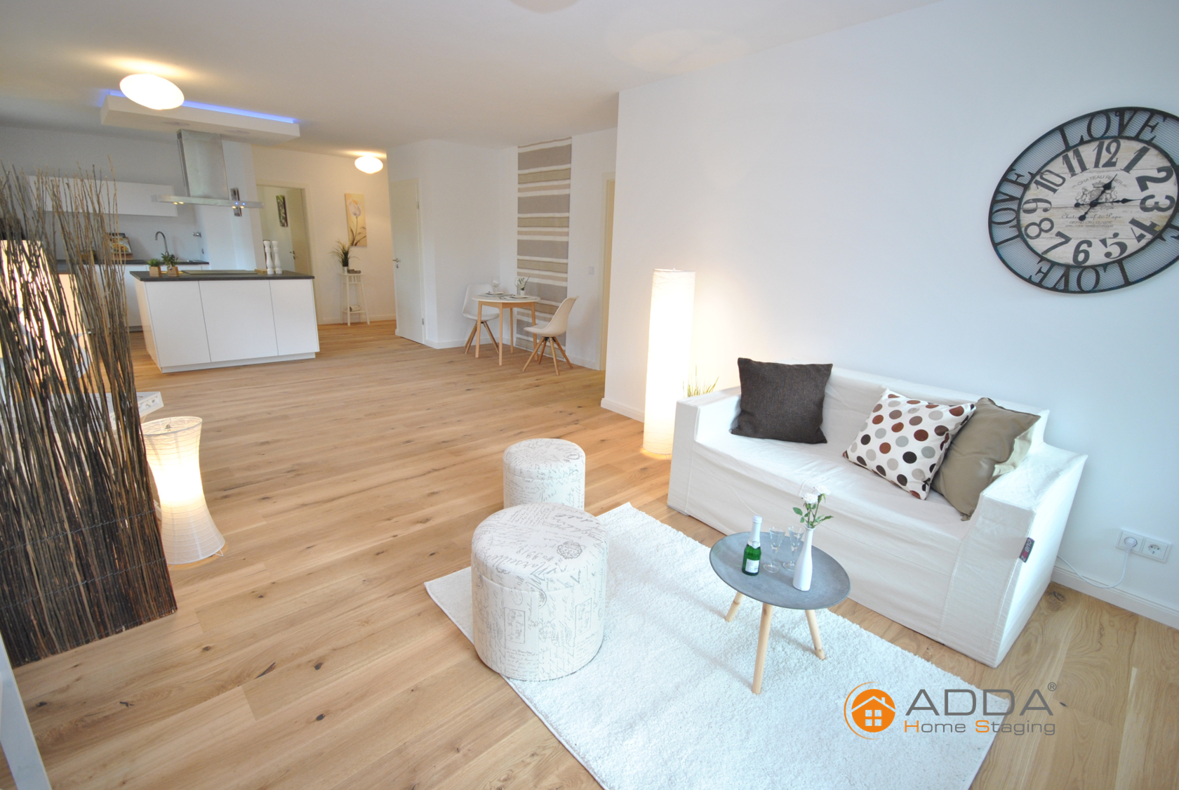 Wohnzimmer nach ADDA Homestaging #wohnzimmer #raumgestaltung ©ADDA Homestaging