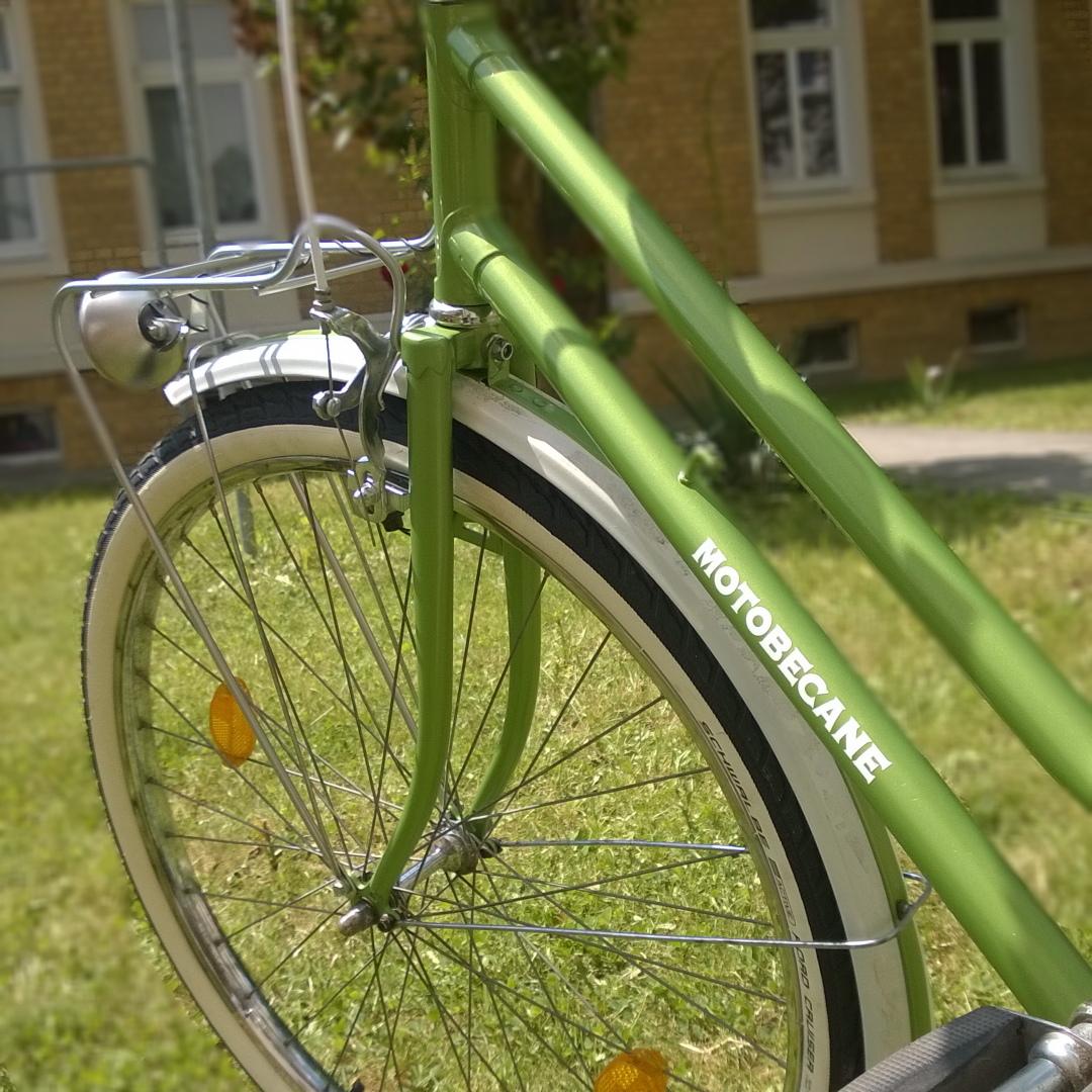 🚲💚 #grünesfahrrad #bike #greenbike #Fahrrad #Fahrradfahren #FahrradLiebe #motobecane