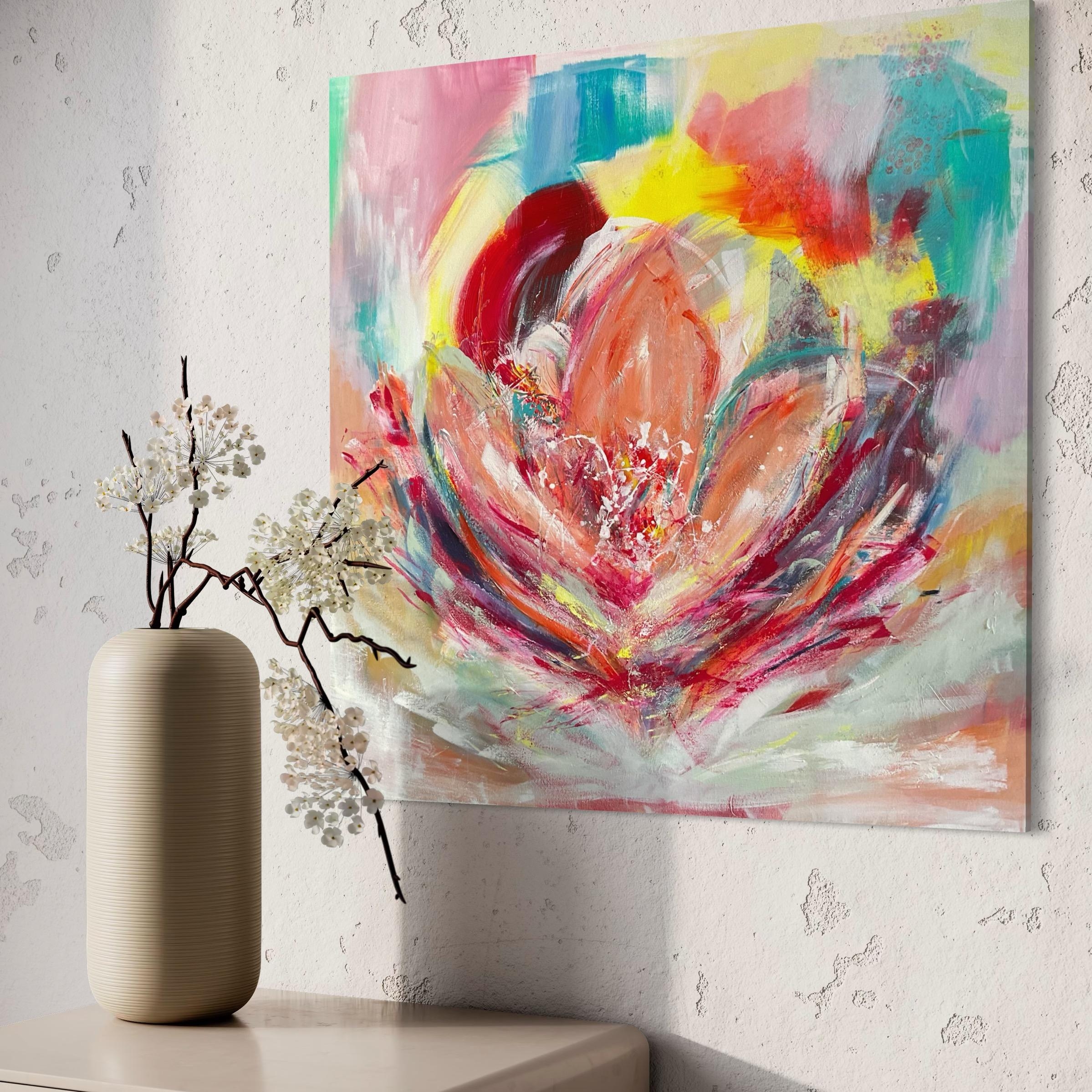 ✨ Lotus des Lichts - Unikat - verfügbar- 80 x 80 x 2 cm
Schönes Wochenende 🌸

#couchliebt #couchstyle #deko #wohmzimmer #wanddeko #blumen