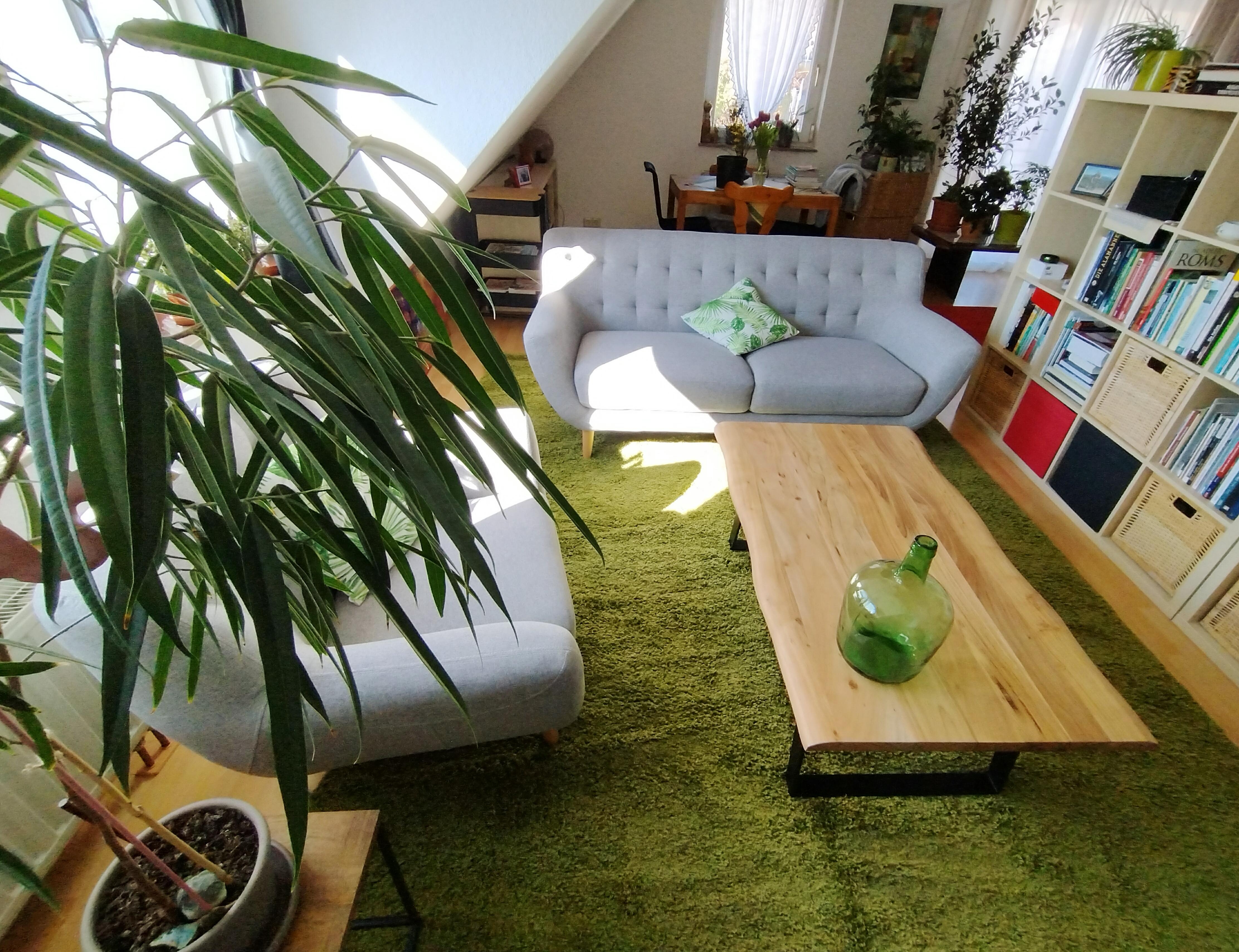💚
#wohnzimmer #makeover #couchtisch #sofa #sessel #teppich #grün #pflanzen