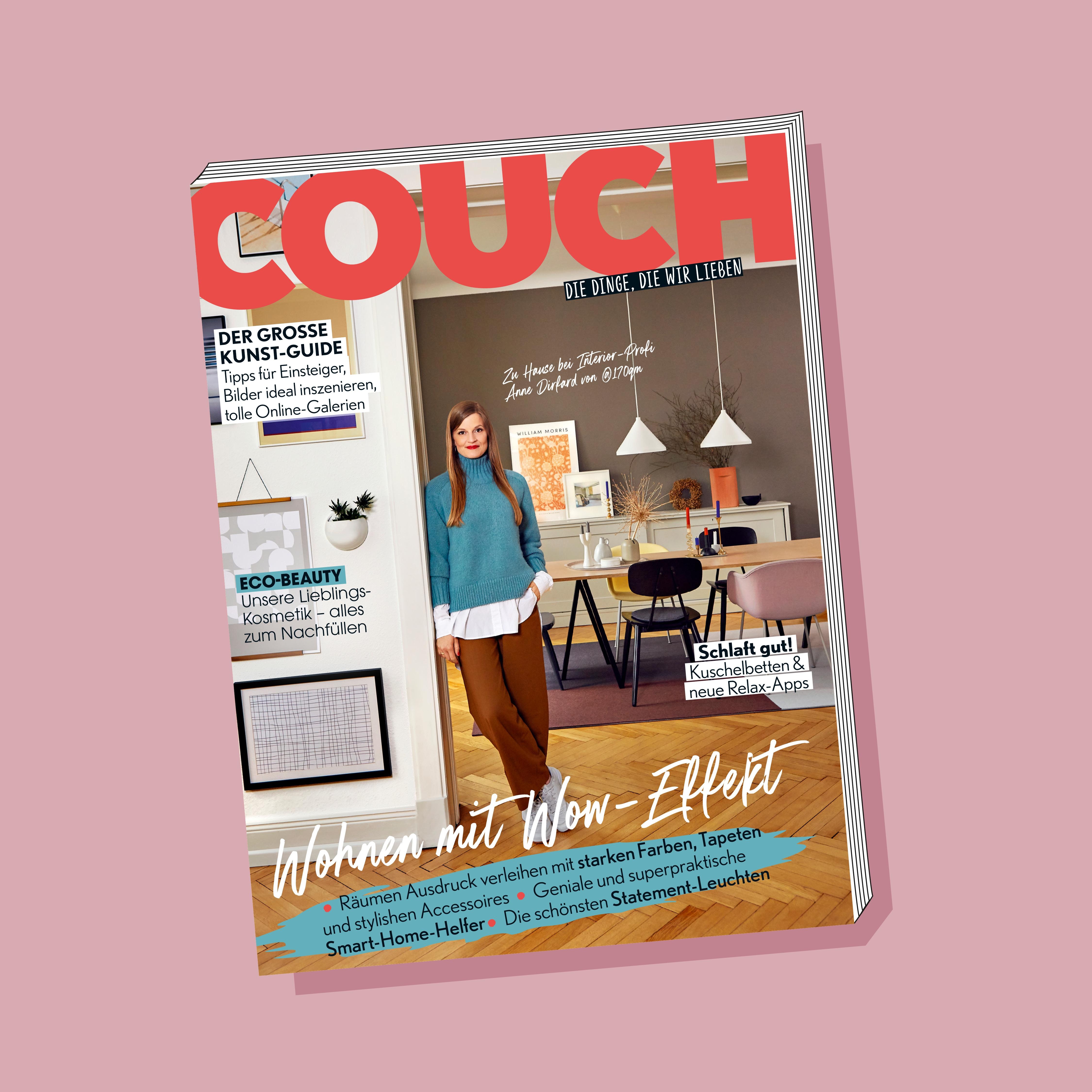 Ab heute bei eurem Kiosk des Vertrauens oder bequem im Abo nach Hause: Das neue #COUCHMagazin ist da! 👀
