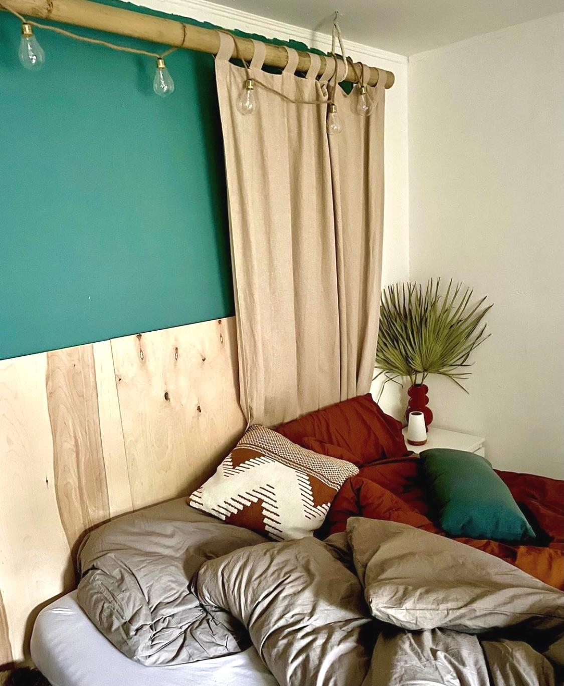 Ab ins Bett 🧡#livingchallenge#schlafzimmer#couchmagazin#bedroom#boholiving