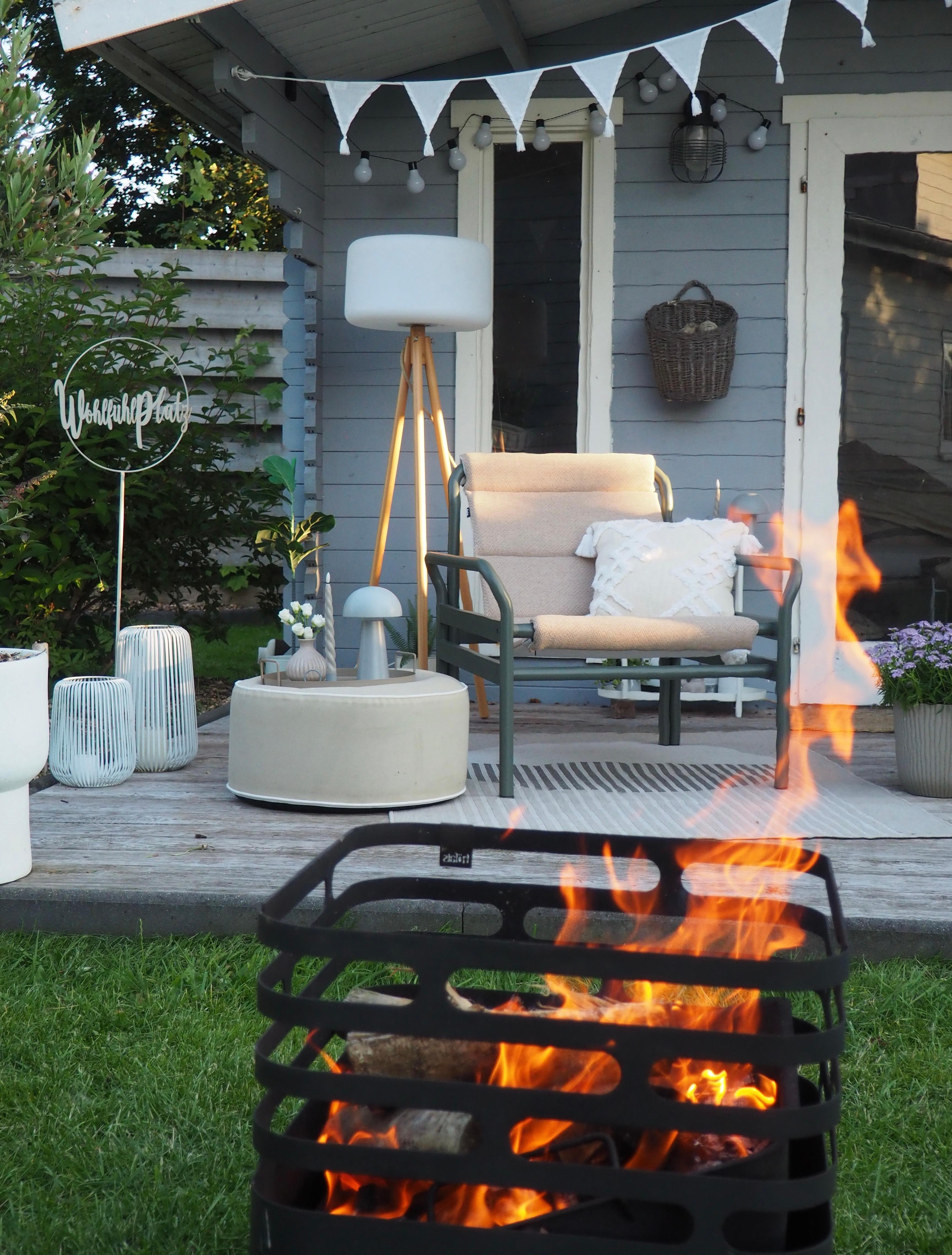 Abendstimmung ✨ #feuerkorb #feuerschale #terrasse #COUCHstyle #couchmagazin