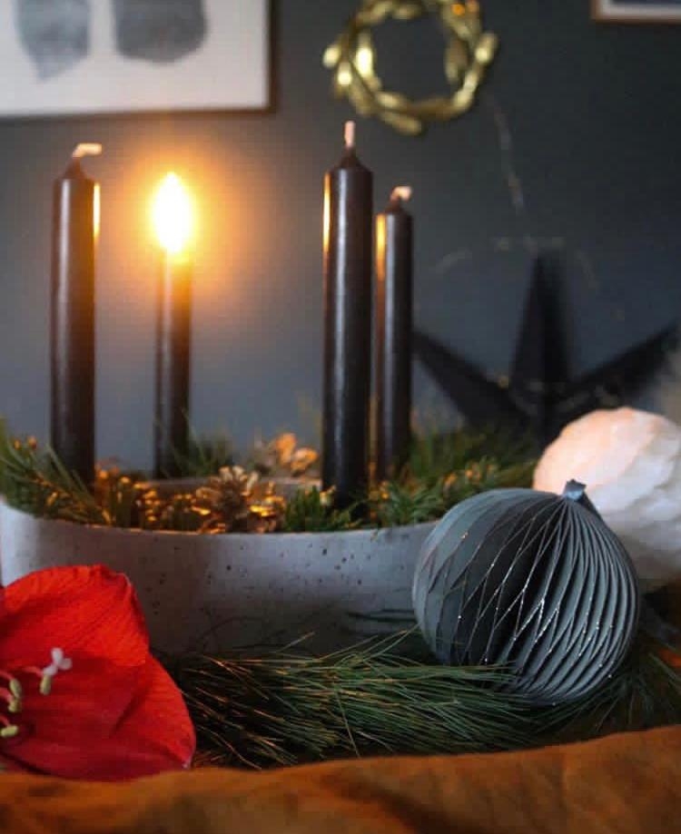 #advent #weihnachtsdeko #kerzen #inteior #deko #xmas #kranz #adventskranz #dekoideen