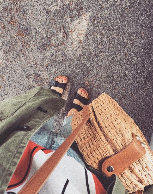 Allergrößte Sommertaschenliebe ☀️ #strawbag #couchstyle #fashion #details