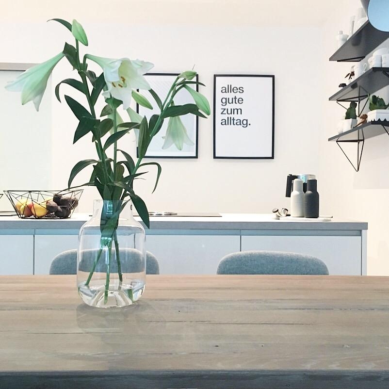 Alles Gute zum Alltag #küche #kitchen #whiteliving #blackandwhite #hygge #scandinaviandesign #design #goodmorning
