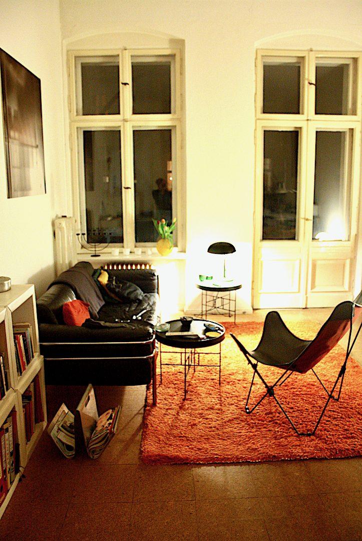 Altbau-Wohnzimmer in Berlin