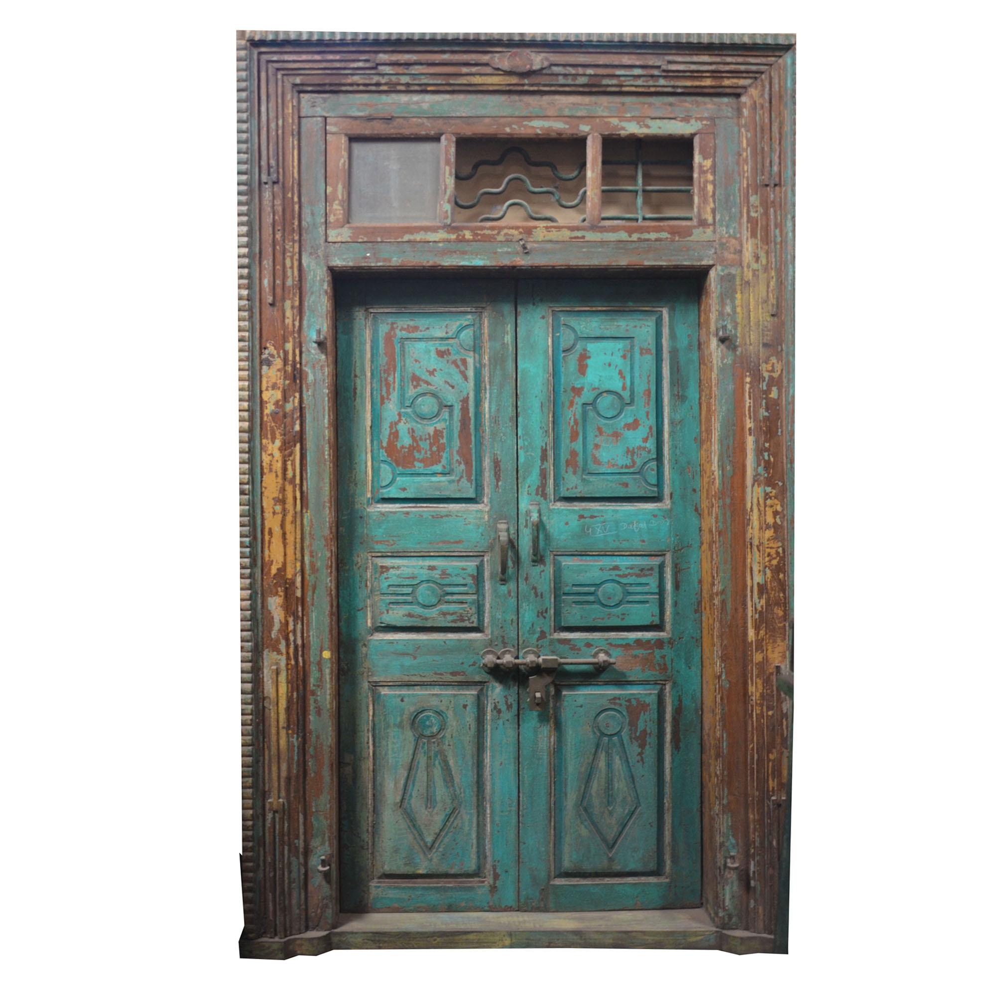 Alte Tür mit Patina #eingang #indisch ©Guru-Shop
